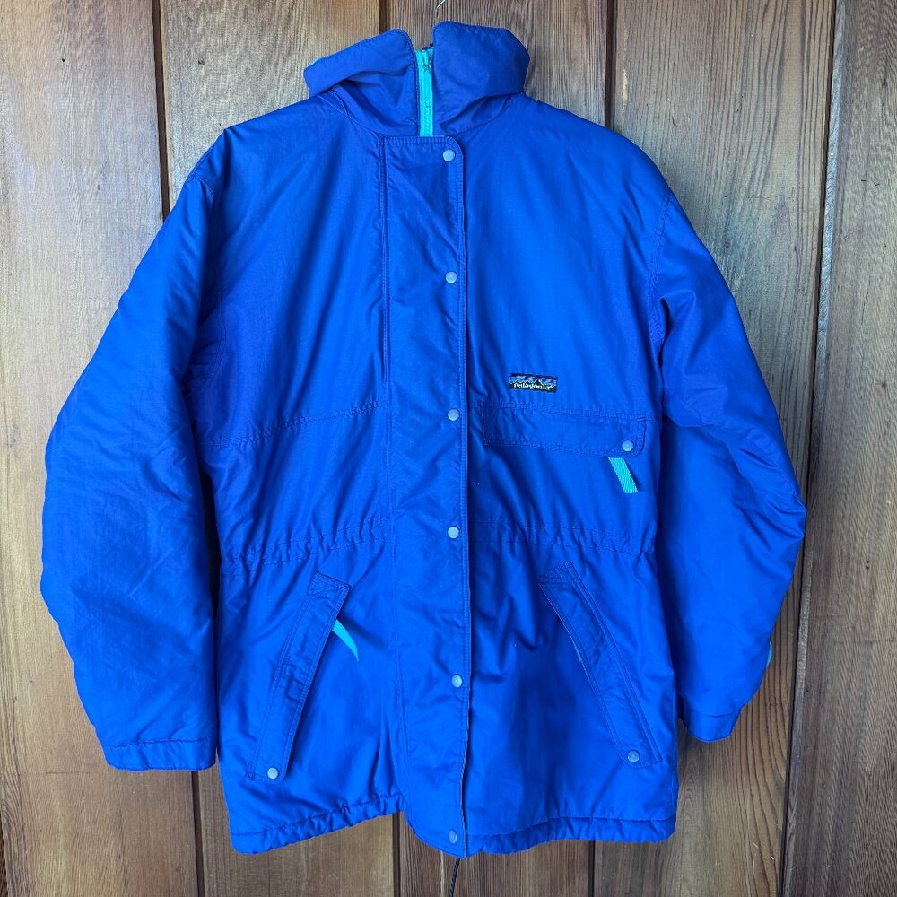 Vintage Patagonia Insulated Parka / Ski Jacket (1990s Colorblock) | Size 10 (M)